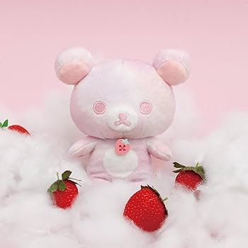 リラックマ イチゴ乗り物ぬいぐるみセット MO35401 リラックマ 『コリラックマのいちごないちにち